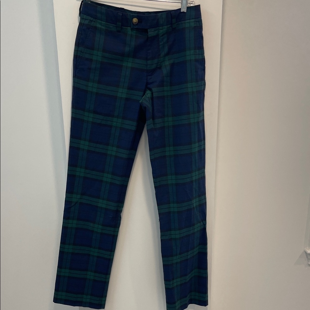 Vineyard Vines Blackwatch Plaid Burgee Dress Pants